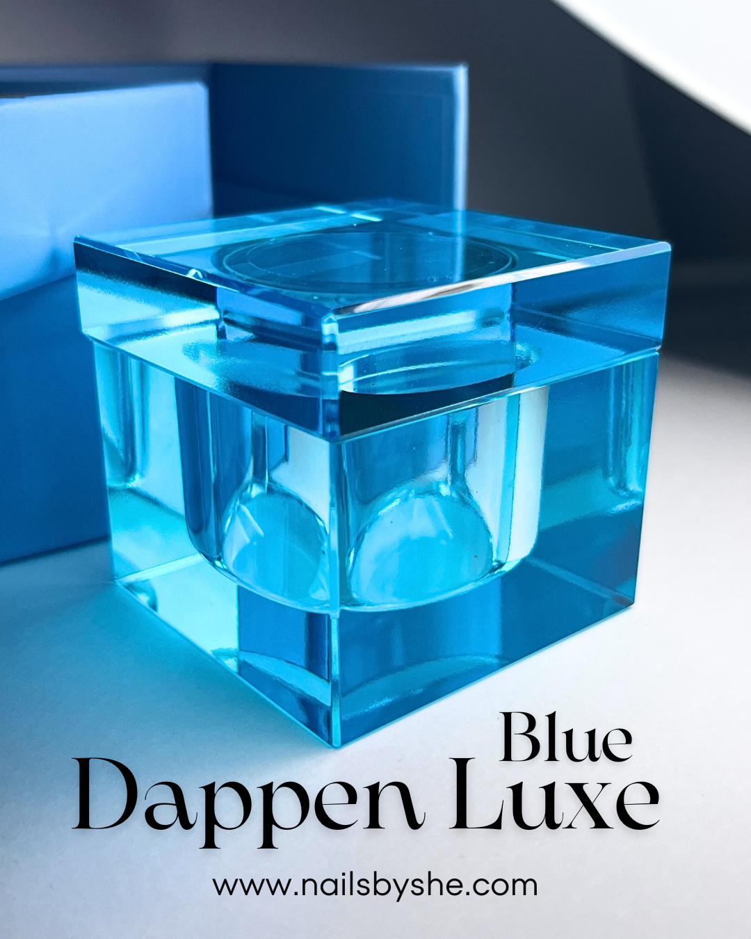 Blue Dappen Luxe