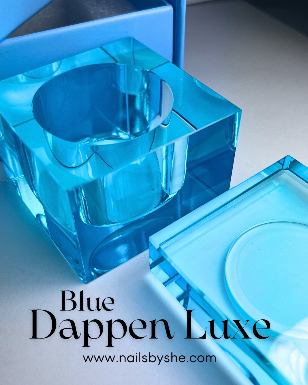 Blue Dappen Luxe