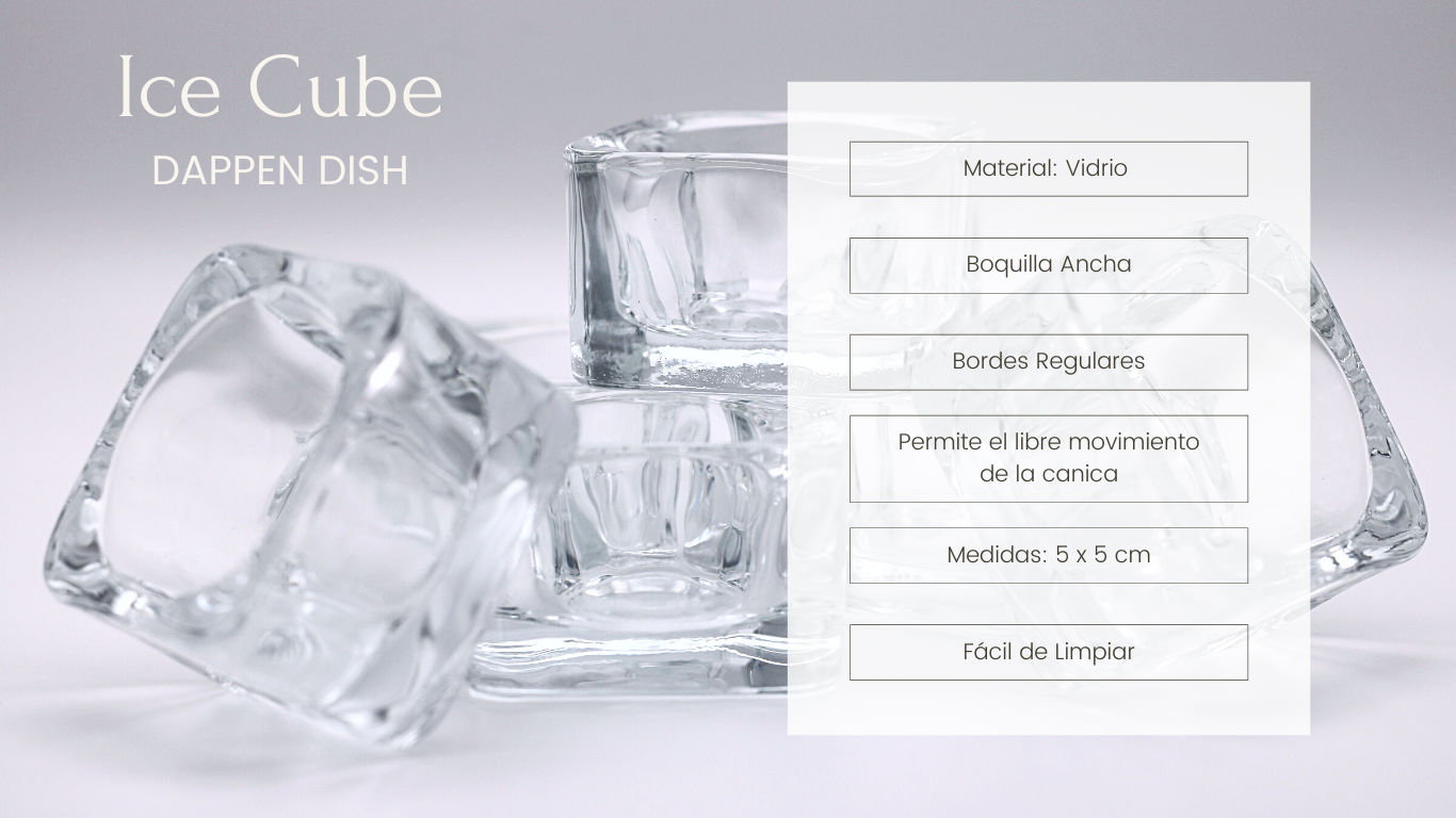 Ice Cube Dappen Dish