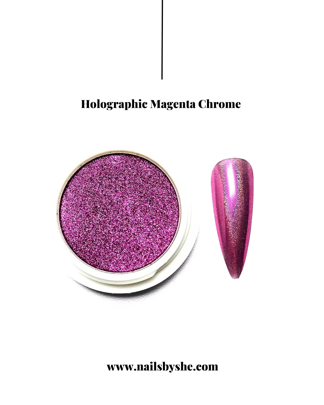 Chrome Compact Powder