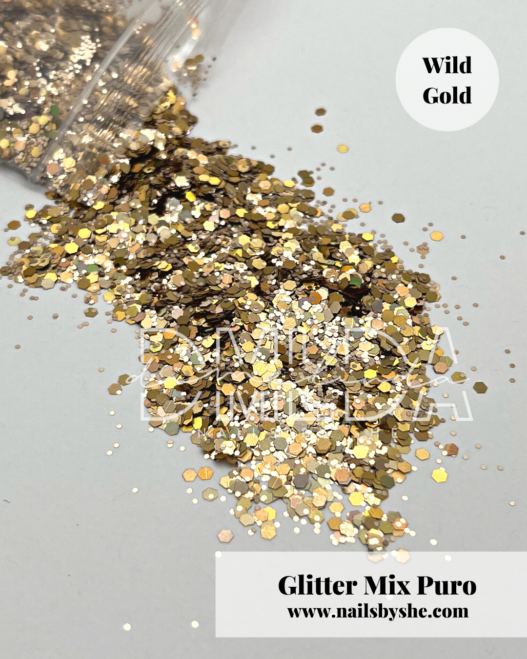 Glitter Mix Puro (BAG) - Wild Gold