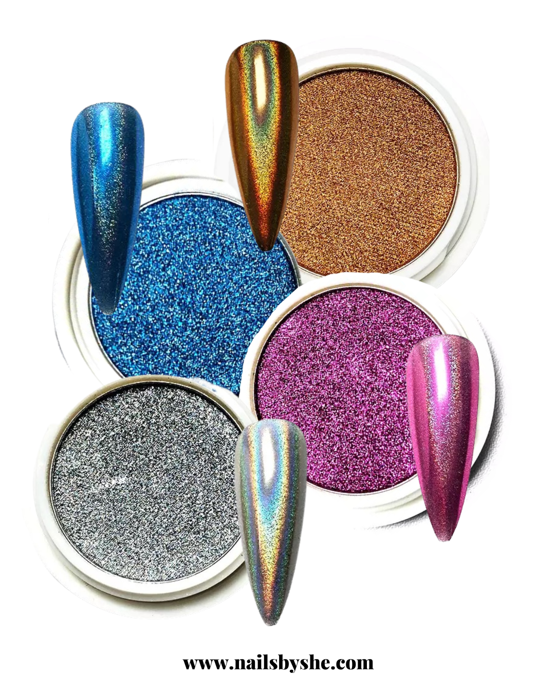 Chrome Compact Powder
