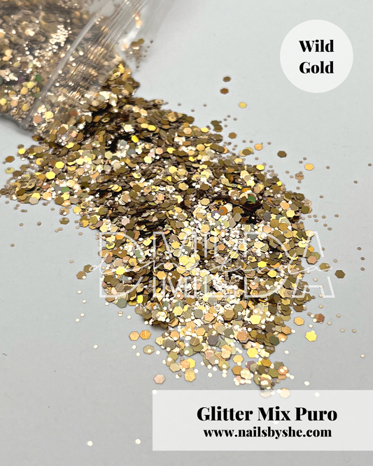 Glitter Mix Puro (BAG) - Wild Gold